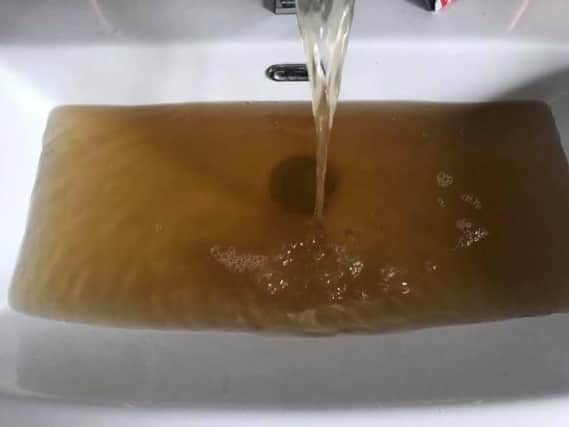 Residents living on the Oxcroft Estate have been left with discoloured water in their homes since last Friday.