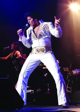 The Elvis Years at Buxton Opera House on November 2.