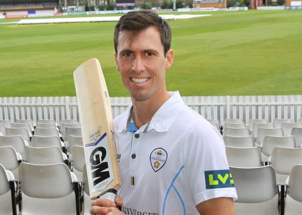 Wayne Madsen, who is keen to see Derbyshire continue their improvement next season. (PHOTO BY: Jason Chadwick)