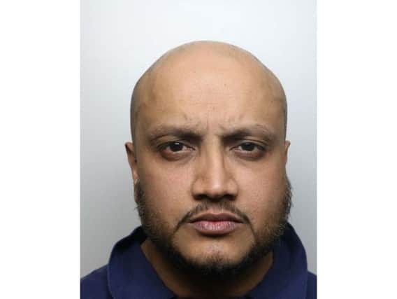 Zahir Hussain has been jailed for ten years. Photo: Derbyshire police.