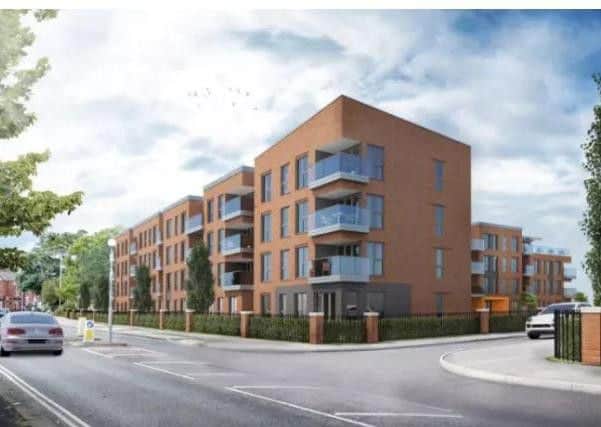 An artist's impression of the proposed development. Picture submitted by McCarthy and Stone.