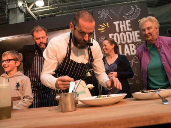 The Eat & Drink Festival is a feast for all the senses, with live demonstrations on The Foodie Stage