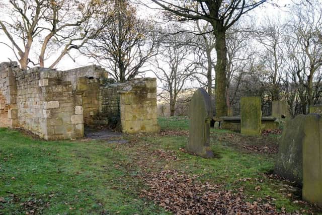 The old Heath Church and graveyard which is under threat from the HS2 scheme.