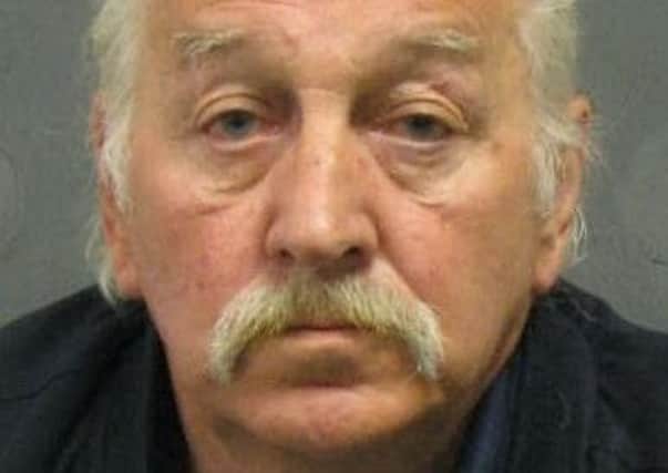 Pictured is Duncan Ritchie, 71, of Highfields Way, Holmewood, Chesterfield, who has been jailed for 11-and-a-half years after he sexually abused five teenagers.