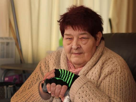 Helen Hays is battling to stay warm in her housing association home. Picture by Jason Chadwick.