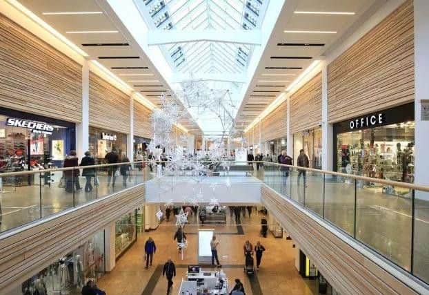 The new look lighter and brighter Meadowhall.