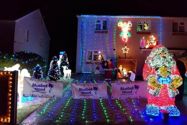Greg and Joanne Ward have gone all out to make their 15th annual Christmas lights show even bigger and better.