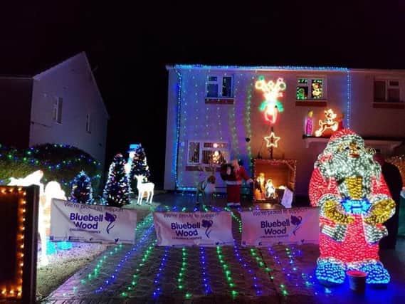 Greg and Joanne Ward have gone all out to make their 15th annual Christmas lights show even bigger and better.