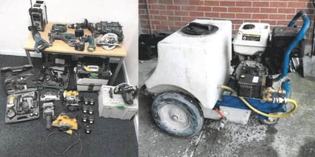 A team of officers working on van thefts in Derbyshire have recovered more than 300 power tools and seized seven vehicles in just over a month as part of Operation Pindell