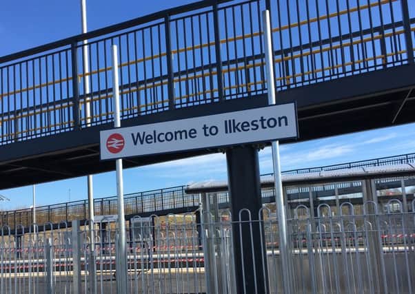 Ilkeston railway station.