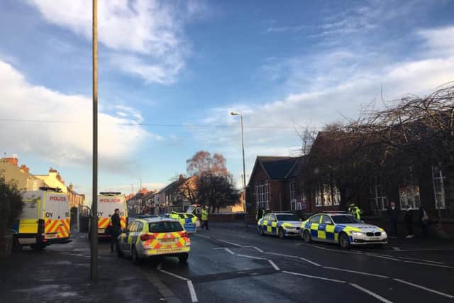 Police have been carrying out an operation in Whittington Moor.