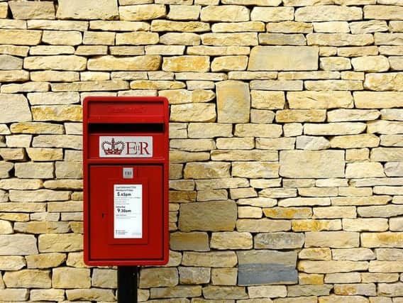 A generic picture of a post box.