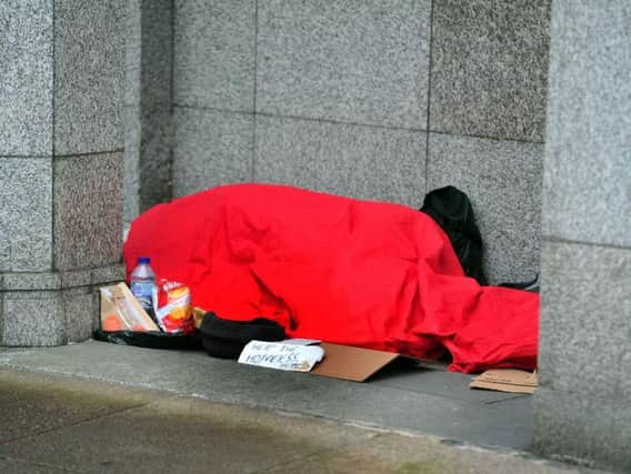Homelessness is of concern in Chesterfield.