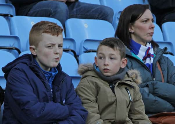 Picture by Sam Mallorie-Williams/AHPIX.com; Football; Sky Bet League Two; Coventry City v Chesterfield FC; 01/01/2018 KO 15.00; Ricoh Arena; copyright picture; Howard Roe/AHPIX.com; Chesterfield fans at Coventry