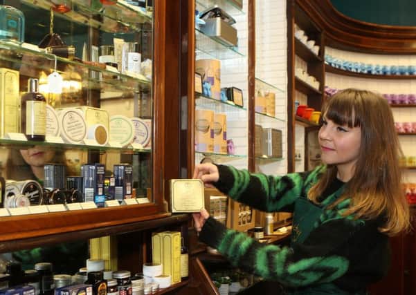 Old Apothecary shop manager Claire Pearson, who previously ran the Bee Tree womens clothing store in Matlock Bath.