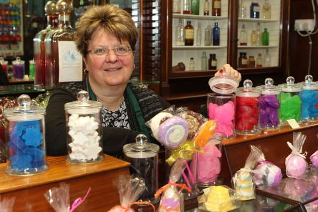 Owner Cath Swindells bought the shop after falling for its period charm.