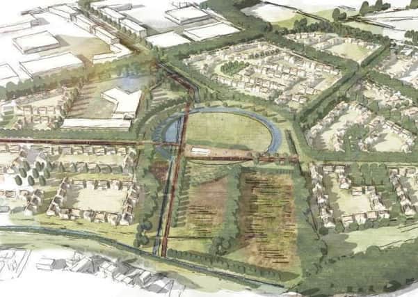 An artist's impression of what the development would look like