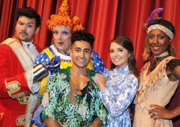 The cast of Peter Pan at Chesterfields Pomegranate has come in for high praise. Picture: Anne Shelley.
