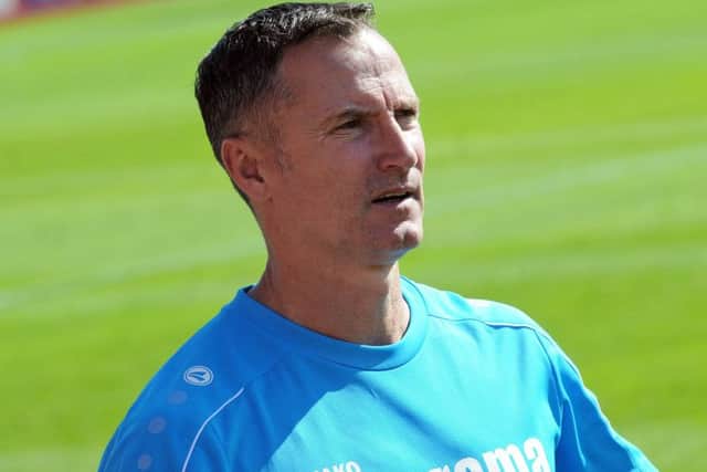 Alfreton Town manager, John McDermott.