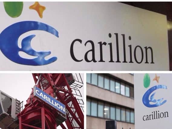 Thousands of Carillion staff face an uncertain future.