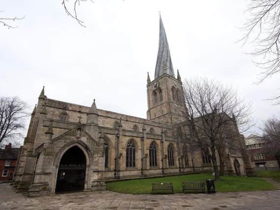 Chesterfield's Crooked Spire.