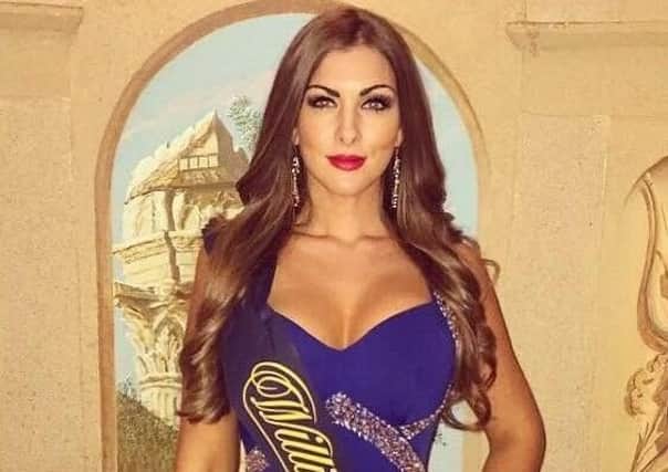 Daniella Allfree, 30, has been a walk-on girl at the darts for six years.