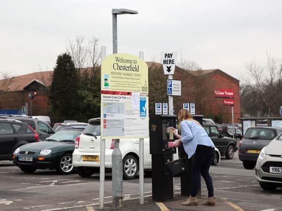 Car parking charges did not rise in Chesterfield last year.