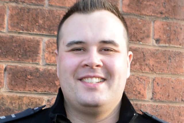 Pictured is Pc Matt Cooling who is joining the Clowne and Barlborough Safer Neighbourhood Team.