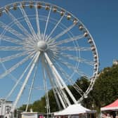 The observation wheel which is coming to Chesterfield town centre.