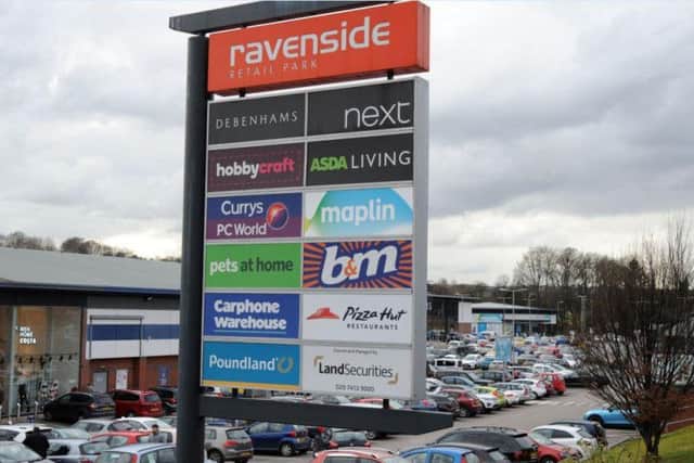 Ravenside Retail Park.