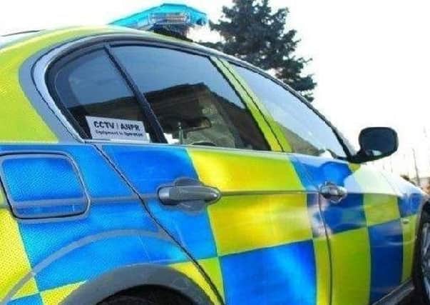 A police car.