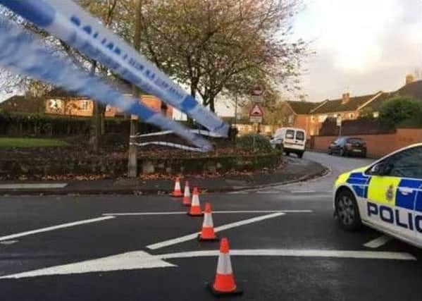 Pictured is the scene of an alleged hit-and-run on Derby Road, at Ripley. Courtesy of the Derby Telegraph.