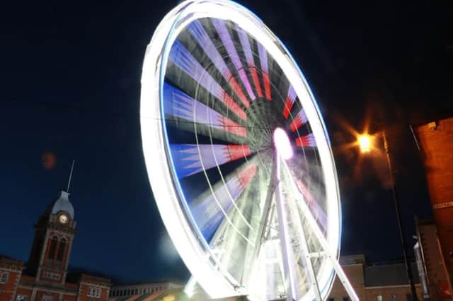 This shot of Chesterfield's big wheel was sent in by Lindsey Dawn Wooldridge.