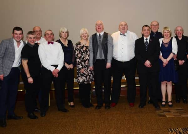 Staff from the Chesterfield depot at the staff awards ceremony