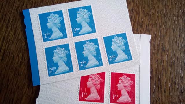 First and Second Class stamps