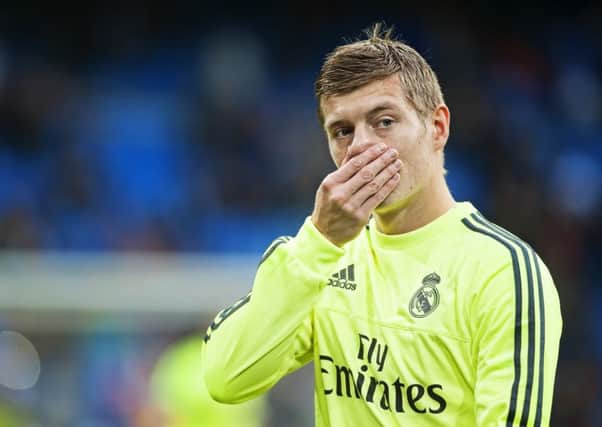 German midfielder Toni Kroos, who is the top target for Manchester United, according to today's football rumour mill.