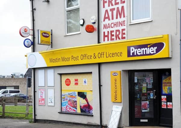 Mastin Moor Post Office and Off Licence.