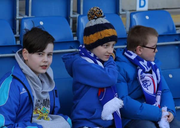 Picture by Gareth Williams/AHPIX.com; Football; Sky Bet League Two; Chesterfield FC v Swindon Town; 24/03/2018 KO 15.00; Proact Stadium; copyright picture; Howard Roe/AHPIX.com; Chesterfield fans at the home match against Swindon
