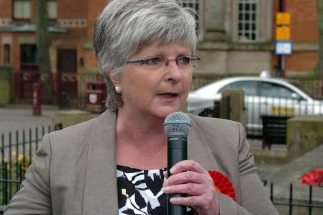 Councillor Anne Western, leader of the Labour group on Derbyshire County Council.