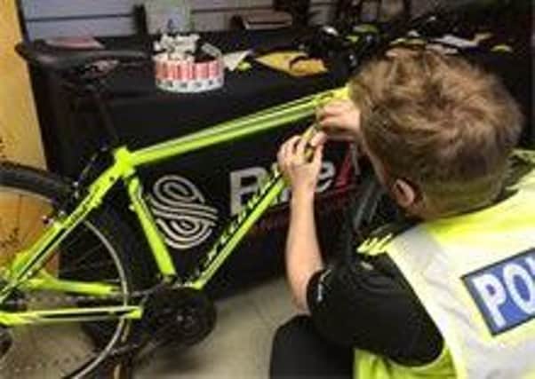 Derbyshire police are holding free a bike marking event to crack down on bicycle thieves.