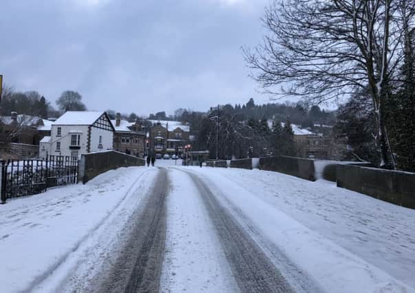 Derbyshire is still getting warnings of icy conditions as temperatures are expected to rise.