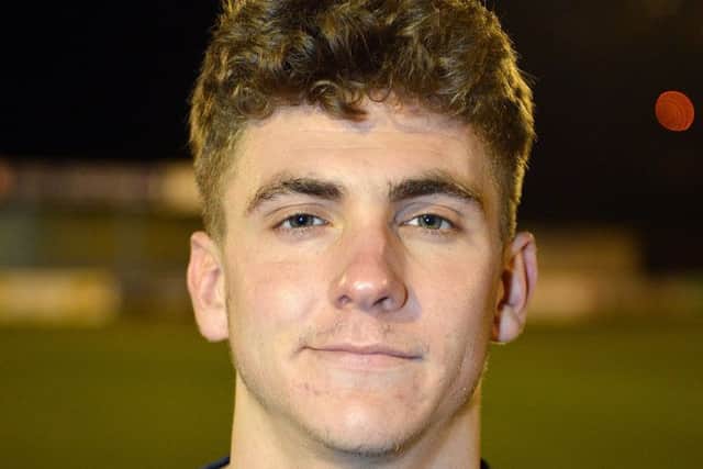 Matlock Town football club academy. Jordan Wells.