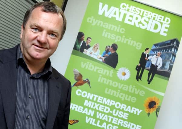 Peter Swallow, chairman of marketing campaign group Destination Chesterfield and managing director of the firm developing the Â£340 million Chesterfield Waterside development