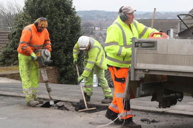 Derbyshire County Council is going to use more workmen to help fix potholes.