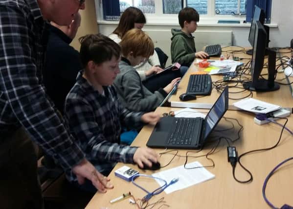 Buxton Coderdojo has received a grant from Buxton Lions.