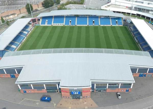 Chesterfield's Proact Stadium, which is to host the FA Women's Premier League Cup final.