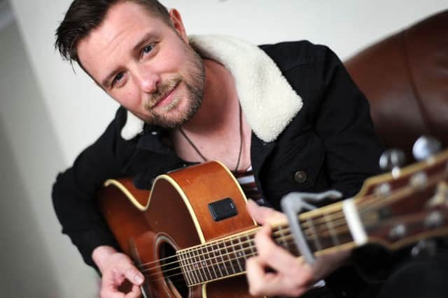 Singer Steven Hewitt has released a song raising awareness about mental health. Picture by Anne Shelley.