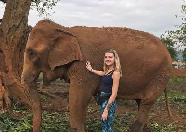 Rhianne Knightley overcame her anxiety and fears  after speaking out and went on to visit Thailand.