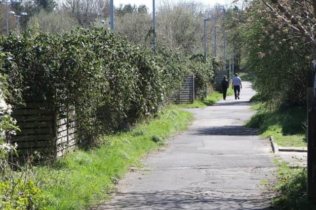 Calls are being made to ensure all litter goes in the bin instead of dumped on the cycle path.