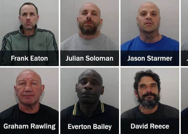 These men have been jailed running an international drug-smuggling network after Greater Manchester Police seized Â£66million of heroin and cocaine in 2017.